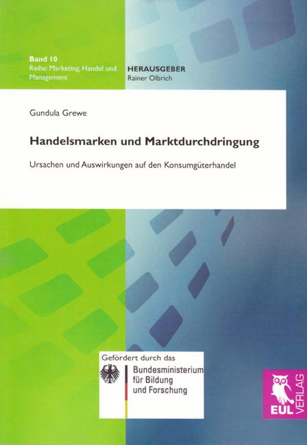 Cover-Bild Handelsmarken und Marktdurchdringung