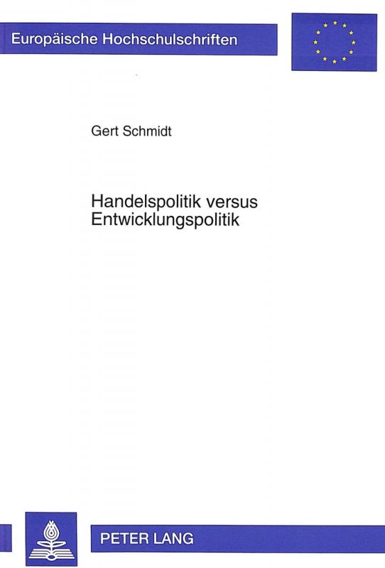 Cover-Bild Handelspolitik versus Entwicklungspolitik