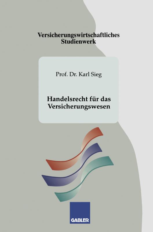 Cover-Bild Handelsrecht für das Versicherungswesen