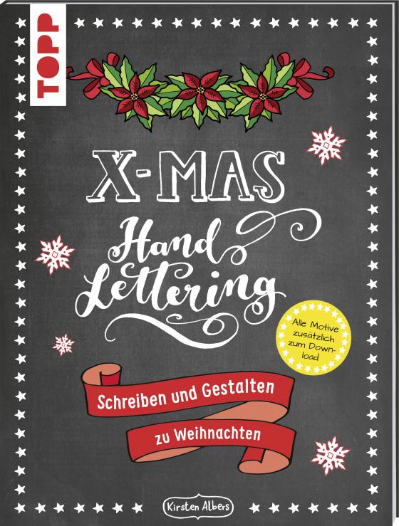 Cover-Bild Handlettering X-Mas. Schreiben und Gestalten zu Weihnachten