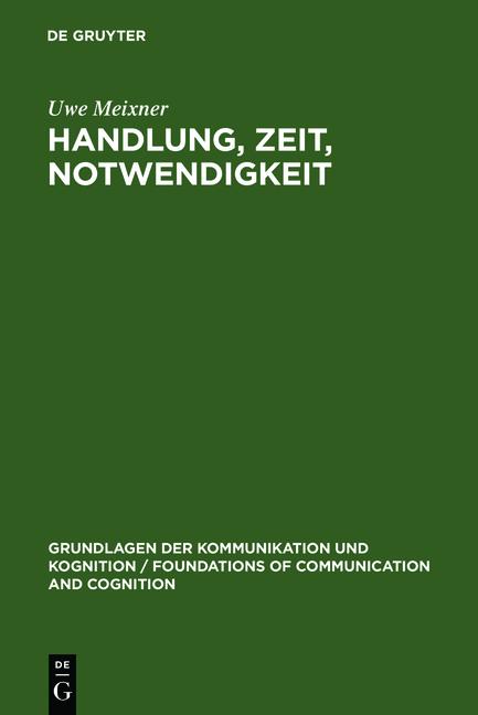 Cover-Bild Handlung, Zeit, Notwendigkeit