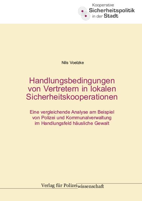 Cover-Bild Handlungsbedingungen von Vertretern in lokalen Sicherheitskooperationen