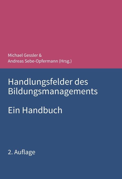 Cover-Bild Handlungsfelder des Bildungsmanagements