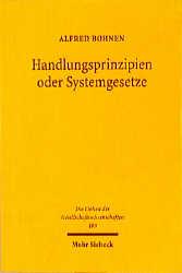 Cover-Bild Handlungsprinzipien oder Systemgesetze