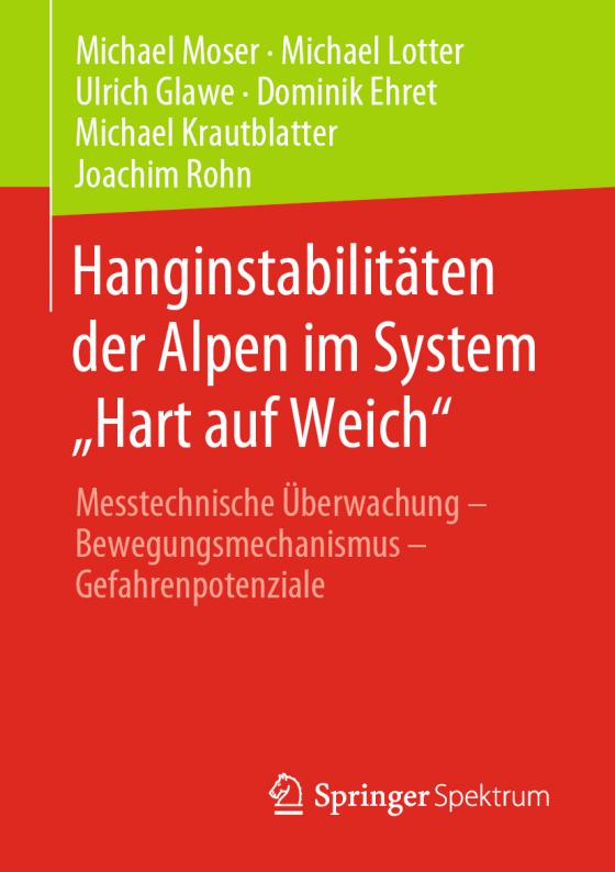Cover-Bild Hanginstabilitäten der Alpen im System „Hart auf Weich“