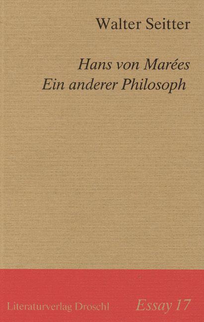 Cover-Bild Hans von Marées. Ein anderer Philosoph