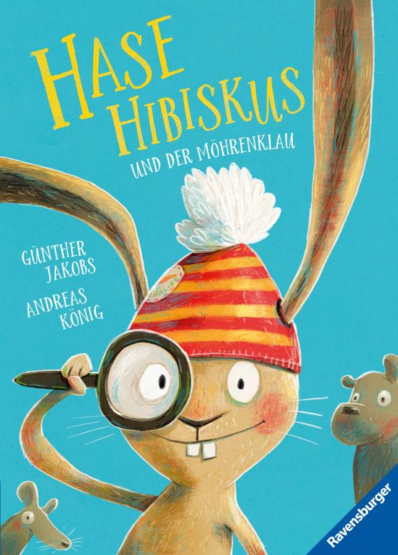 Cover-Bild Hase Hibiskus und der Möhrenklau - Kinderbuch ab 3 Jahre, Bilderbuch