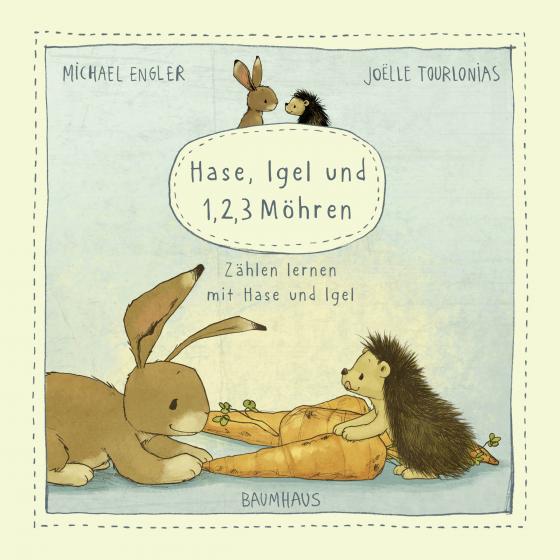 Cover-Bild Hase, Igel und 1, 2, 3 Möhren (Pappbilderbuch)