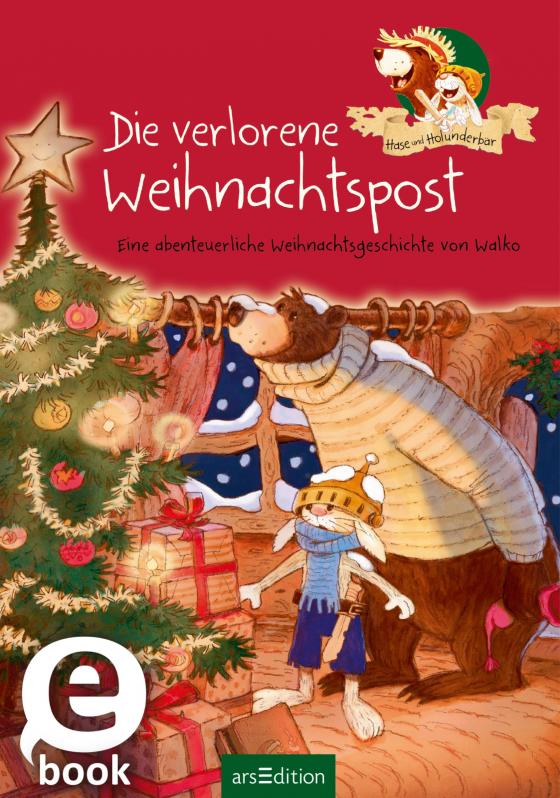 Cover-Bild Hase und Holunderbär - Die verlorene Weihnachtspost (Hase und Holunderbär)