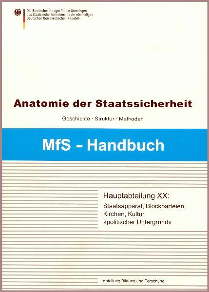 Cover-Bild Hauptabteilung XX