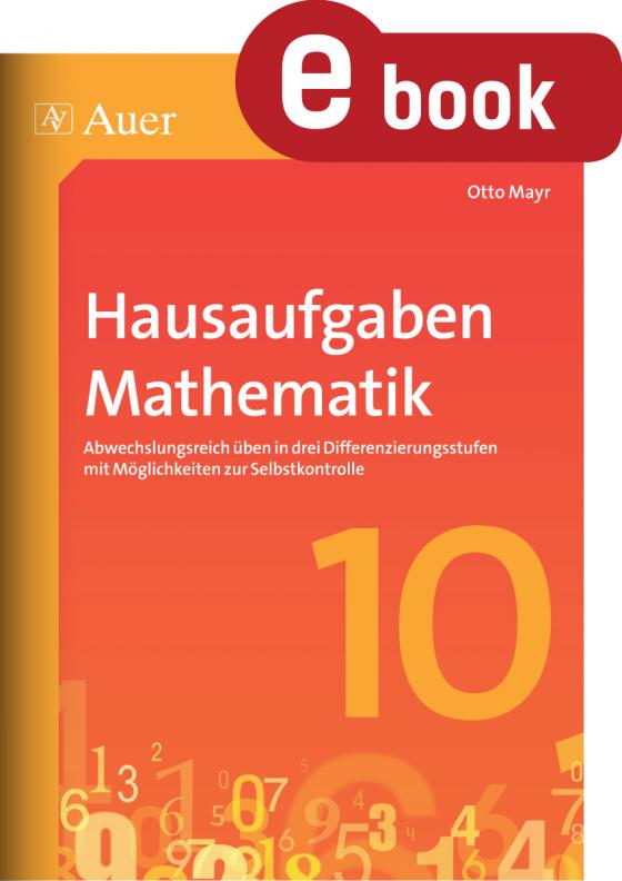 Cover-Bild Hausaufgaben Mathematik Klasse 10