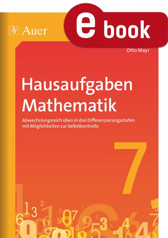 Cover-Bild Hausaufgaben Mathematik Klasse 7