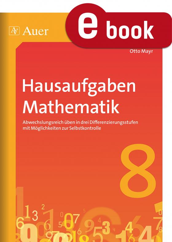 Cover-Bild Hausaufgaben Mathematik Klasse 8