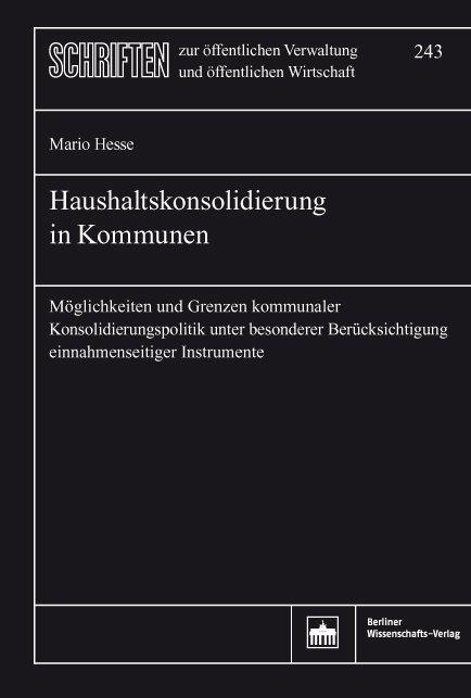 Cover-Bild Haushaltskonsolidierung in Kommunen