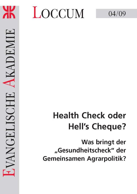 Cover-Bild Health Check oder Hell´s Cheque?