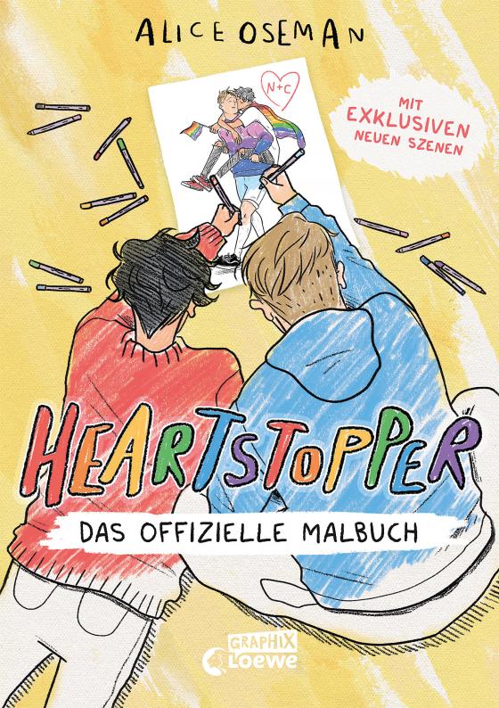 Cover-Bild Heartstopper - Das offizielle Malbuch