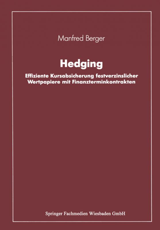 Cover-Bild Hedging