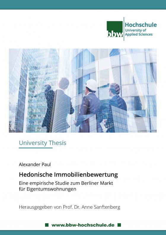 Cover-Bild Hedonische Immobilienbewertung