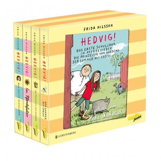 Cover-Bild Hedvig! Alle Geschichten (11 CDs): Das erste Schuljahr, Im Pferdefieber, Die Prinzessin von Hardemo, Der Sommer mit Specki gelesen von Heike Makatsch