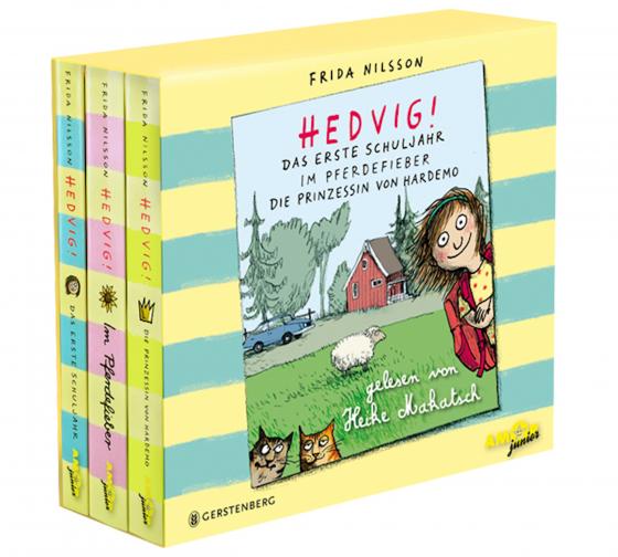 Cover-Bild Hedvig! Das erste Schuljahr, Im Pferdefieber, Die Prinzessin von Hardemo, gelesen von Heike Makatsch (8 CDs)