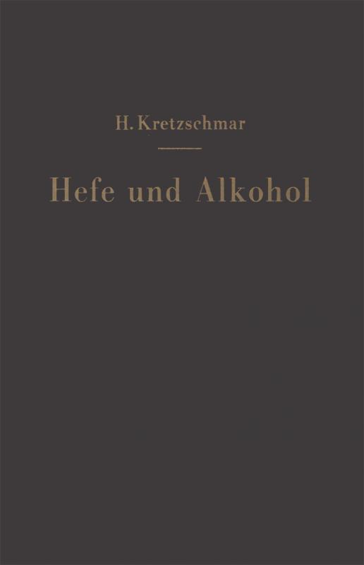 Cover-Bild Hefe und Alkohol sowie andere Gärungsprodukte