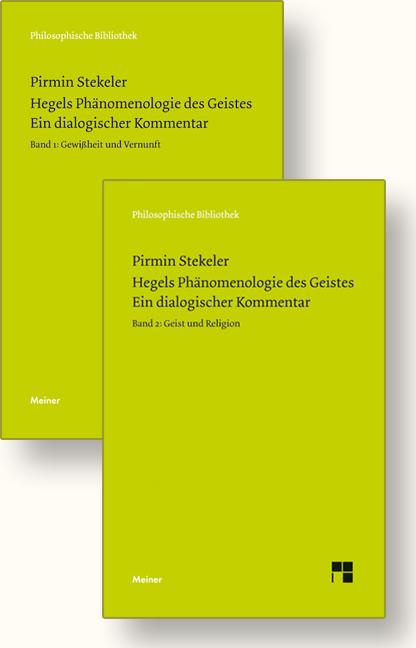 Cover-Bild Hegels Phänomenologie des Geistes. Ein dialogischer Kommentar (Band 1 und 2)