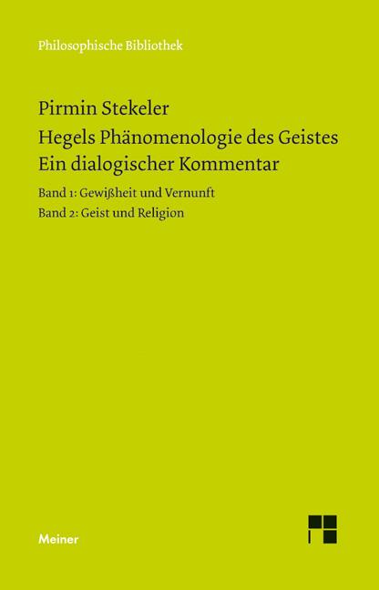 Cover-Bild Hegels Phänomenologie des Geistes. Ein dialogischer Kommentar.
