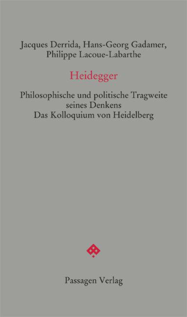 Cover-Bild Heidegger