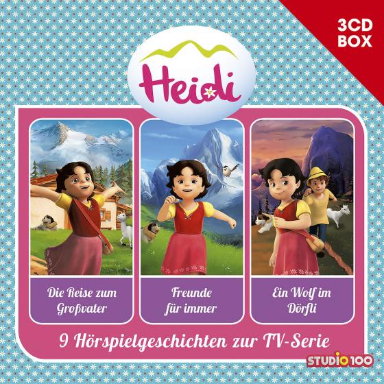 Cover-Bild Heidi (CGI) / Heidi (CGI) - 3CD Hörspielbox Vol. 1