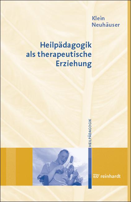 Cover-Bild Heilpädagogik als therapeutische Erziehung