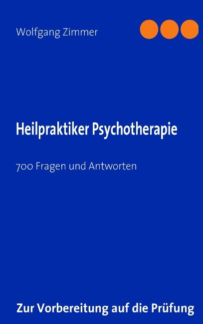 Cover-Bild Heilpraktiker Psychotherapie