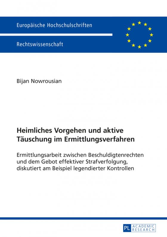 Cover-Bild Heimliches Vorgehen und aktive Täuschung im Ermittlungsverfahren