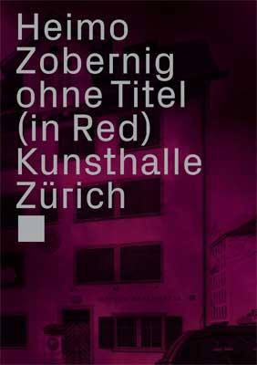 Cover-Bild Heimo Zobernig, Ohne Titel (in Red)