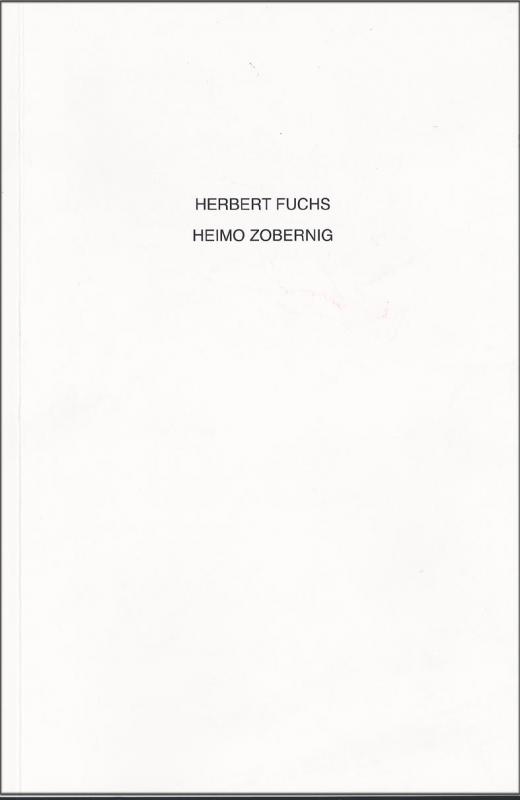 Cover-Bild Heimo Zobernig