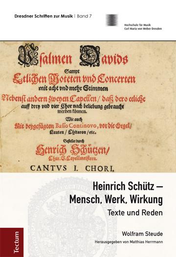 Cover-Bild Heinrich Schütz - Mensch, Werk, Wirkung