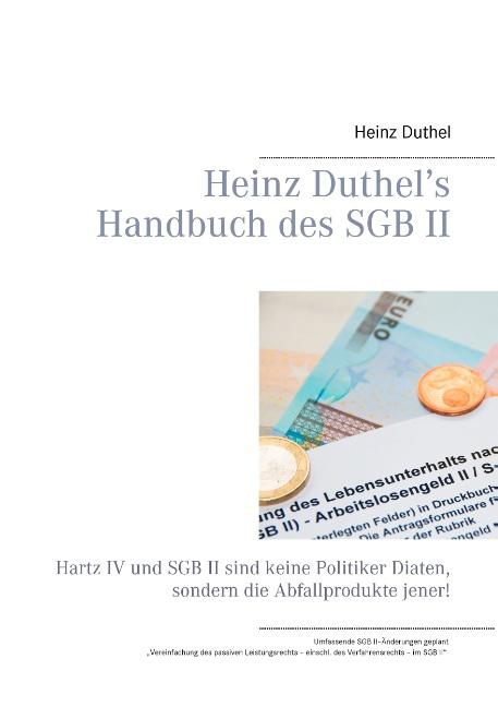 Cover-Bild Heinz Duthel's Handbuch des SGB II