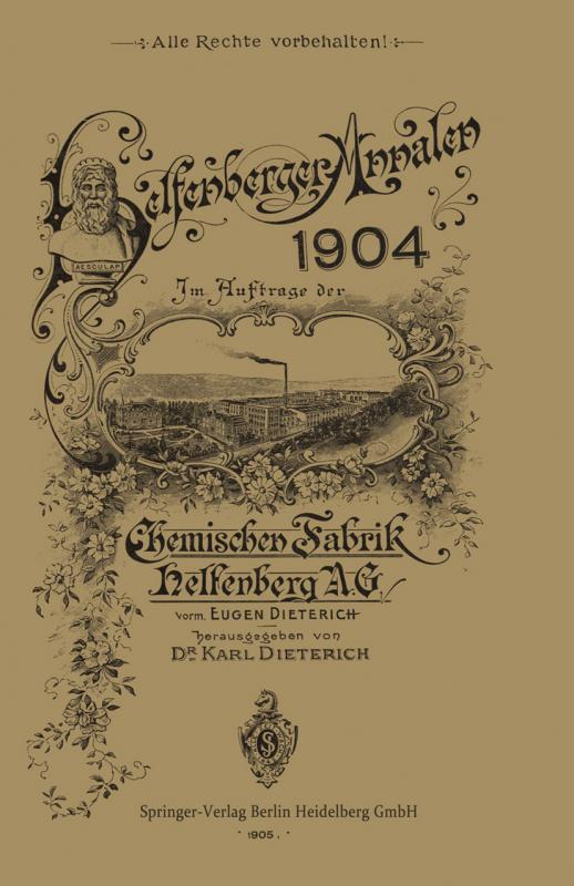 Cover-Bild Helfenberger Annalen 1904