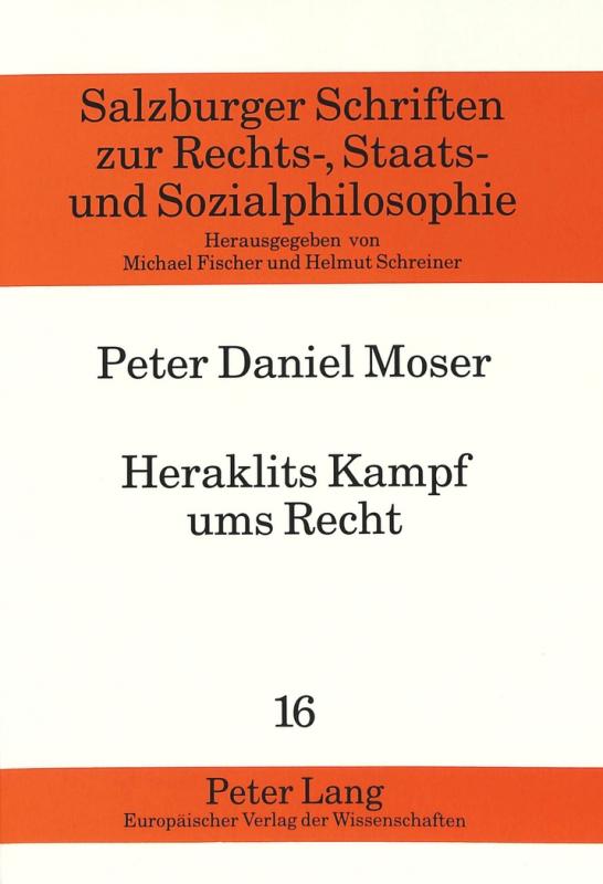 Cover-Bild Heraklits Kampf ums Recht