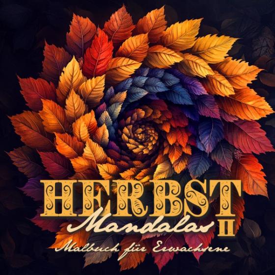 Cover-Bild Herbst Mandalas Malbuch für Erwachsene 2