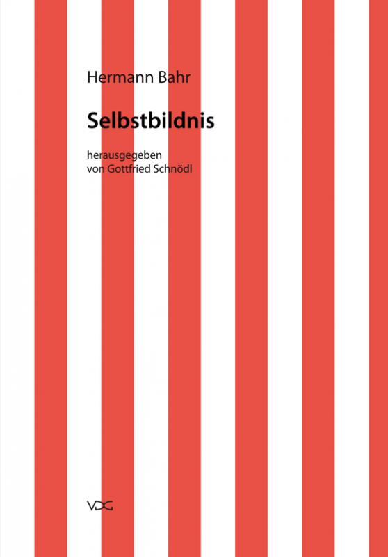 Cover-Bild Hermann Bahr / Selbstbildnis