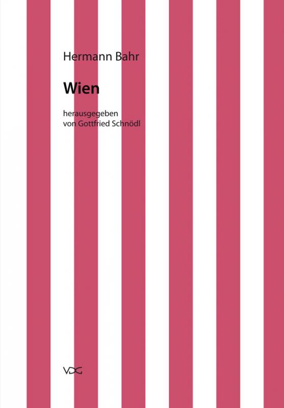 Cover-Bild Hermann Bahr / Wien