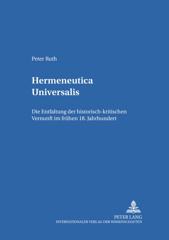 Cover-Bild Hermeneutica universalis