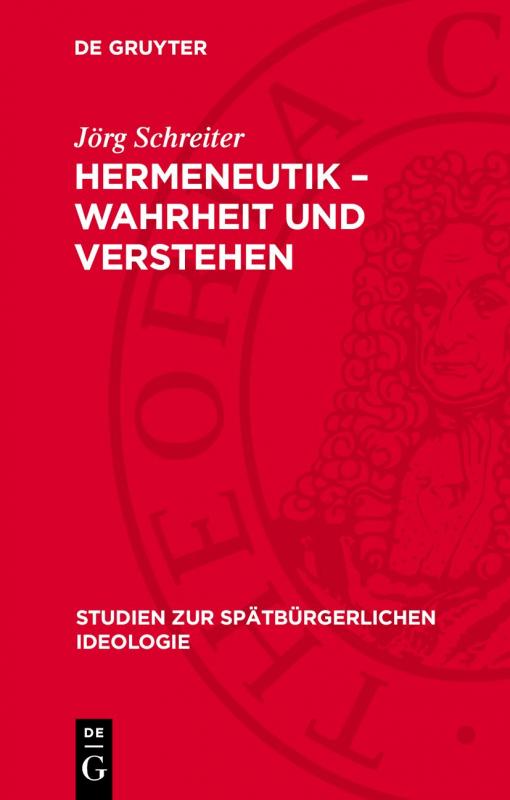 Cover-Bild Hermeneutik – Wahrheit und Verstehen