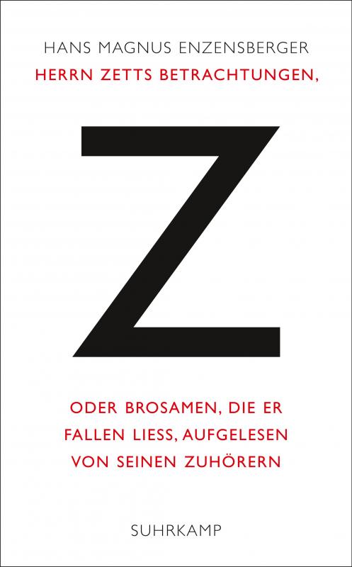 Cover-Bild Herrn Zetts Betrachtungen, oder Brosamen, die er fallen ließ, aufgelesen von seinen Zuhörern