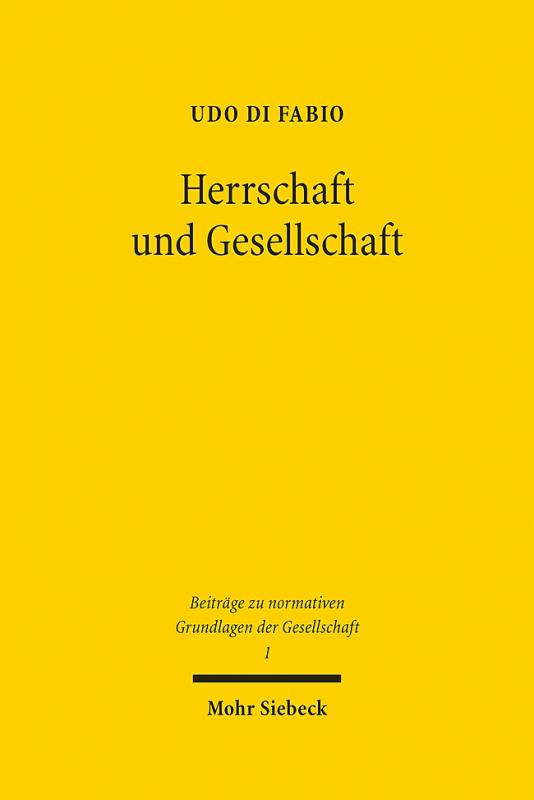 Cover-Bild Herrschaft und Gesellschaft