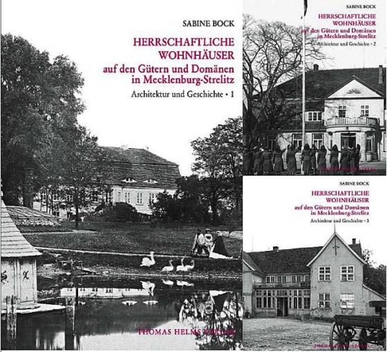 Cover-Bild Herrschaftliche Wohnhäuser auf den Gütern und Domänen in Mecklenburg-Strelitz