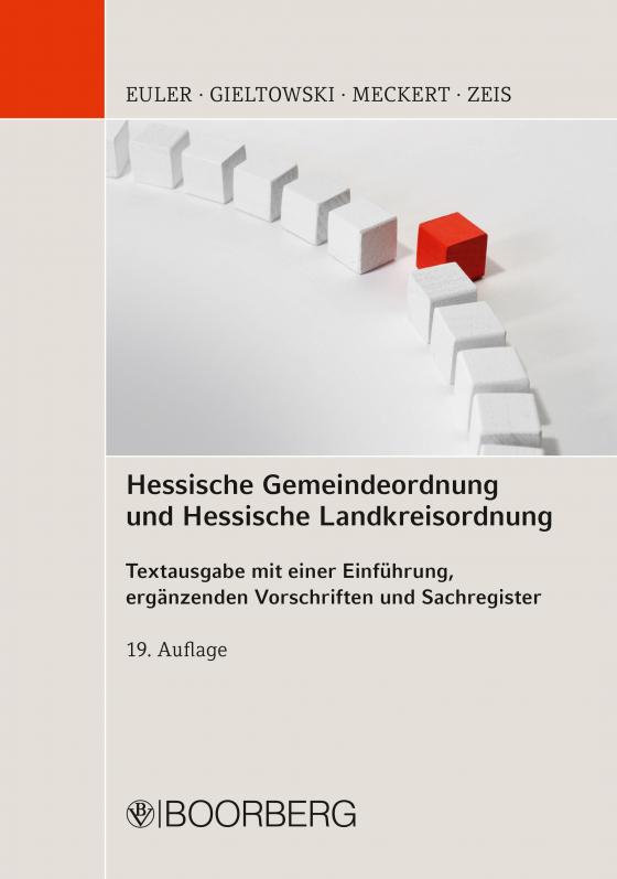 Cover-Bild Hessische Gemeindeordnung und Hessische Landkreisordnung