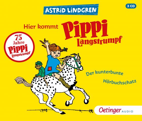 Cover-Bild Hier kommt Pippi Langstrumpf. Der kunterbunte Hörbuchschatz