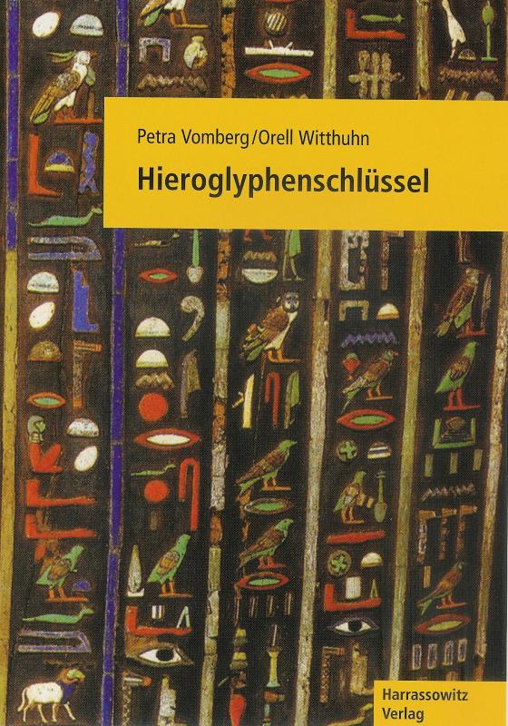 Cover-Bild Hieroglyphenschlüssel