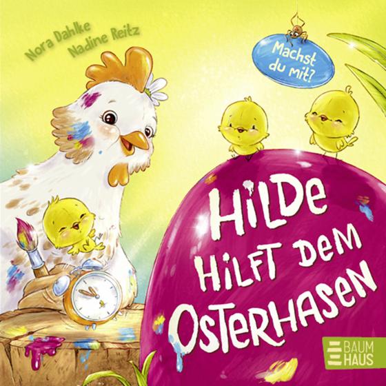 Cover-Bild Hilde hilft dem Osterhasen (Pappbilderbuch)